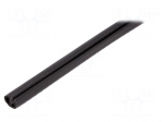 Hole and edge shield | EPDM,PVC | L: 10m | black | H: 9.5mm | W: 6.5mm