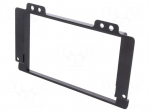 Radio mounting frame | Land Rover | 2 DIN | black