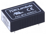 Converter: DC/DC | 10W | Uin: 18&divide;75V | 15VDC | Iout: 670mA | DIP24 | 14g