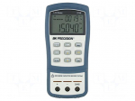 LCR meter | LCD | (10000),(40000) | 1,5x/s | 40pF&divide;20mF | Accuracy: 0.5%