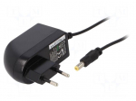 Power supply: switching | mains,plug-in | 9VDC | 2A | 18W | Out: 5,5/2,1