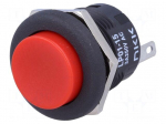 Switch: push-button | Pos: 2 | SPDT | 3A/250VAC | 3A/30VDC | ON-(ON)