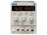 Laboratory power supply: programmable | single-channel,linear