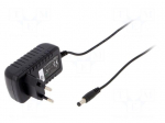Power supply: switching | mains,plug-in | 24VDC | 0.5A | 12W | 81.18%