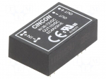 Converter: DC/DC | 5/6W | Uin: 36&divide;72VDC | Uout: 15VDC | Iout: 400mA | THT