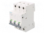 Circuit breaker | 400VAC | Inom: 25A | Poles: 3 | Charact: B | 6kA | IP20