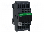 Contactor: 3-pole | NO x3 | Auxiliary contacts: NC + NO | 24VDC | 12A