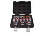 Wrench-set | rattle,box | 12pcs | Kit: rattle 3/8"