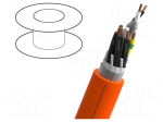 Wire: servo drive | hybrid,MOTIONLINE&reg; PREMIUM | orange | stranded