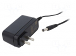 Power supply: switching | mains,plug-in | 12VDC | 1A | 12W | 83% | 0&divide;60&deg;C