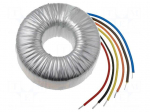Transformer: toroidal | 300VA | 230VAC | 55V | 55V | 2.727A | 2.727A