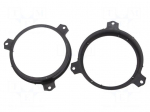 Speaker frame | 165mm | Citro&euml;n,Peugeot,Subaru,Toyota | 2pcs.