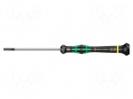 Screwdriver: precision | slot | 3.5x0.6mm | Blade length: 80mm