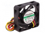 Fan: DC | axial | 5VDC | 40x40x10mm | 13.52m3/h | 27.3dBA | Vapo | 7000rpm