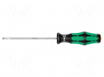 Screwdriver: standard | slot | 3.5x0.6mm | Blade length: 100mm