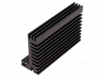 Heatsink: extruded | TO220,TOP3 | black | L: 84mm | W: 55mm | H: 28mm