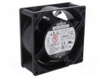 Fan: AC | axial | 230VAC | 92x92x38mm | 60m3/h | 40dBA | ball | 3850rpm