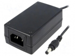Power supply: switching | 24VDC | 0.75A | Out: 5,5/2,1 | 18W | 85&divide;264VAC