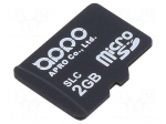 Memory card | microSDHC,SLC | 2GB | industrial | -40&divide;85&deg;C | PHANES-F