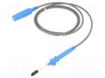 Probe: for oscilloscope | 0&divide;500MHz | 100: 1 | 0.9ns | 10&divide;25pF | blue