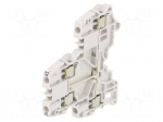 Splice terminal: rail | Entrelec | 300V | for DIN rail mounting