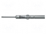 Screwdriver bit | Phillips | PH0 | Socket size: 5mm | &Oslash;: 2.5mm