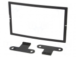 Radio frame | Infiniti,Mercury,Nissan | 2 DIN | black