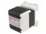 Transformer: mains | 63VA | 230VAC,400VAC,460VAC | 12V | 24V | IP20