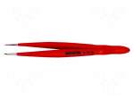 Tweezers | 120mm | Blade tip shape: rounded | universal