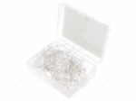 Diode: LED-kit | THT | 5mm | 100pcs | natural white | 2.7&divide;3.4VDC | 20mA