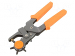 Pliers | for making holes in leather, fabrics and plastics