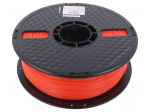 Filament: ABS | 1.75mm | bright red | 225&divide;245&deg;C | 1kg