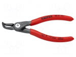 Pliers | for circlip | internal | 8&divide;13mm | Pliers len: 130mm | angular