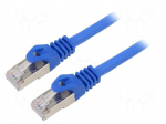 Patch cord | S/FTP | Cat: 6a | RJ45 plug,both sides | stranded | Cu | 5m