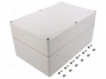 Enclosure: multipurpose | X: 160mm | Y: 250mm | Z: 125mm | EURONORD | grey