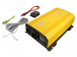 Converter: DC/AC | 3kW | Uout: 230VAC | Out: AC sockets 230V | 12V