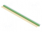 Connector: pin strips | pin header | male | PIN: 36 | THT | straight
