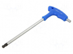 Wrench: hex key | spherical | HEX 7mm | Overall len: 215mm