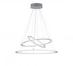Trio-Lighting Durban LED  80 cm brushed steel piekaramā lampa