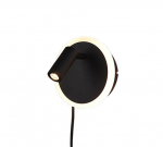Trio Jordan LED sienas lampa matt black  229210232 4017807413298