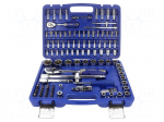 Wrench-set | 6-angles,socket spanner | 1/2",1/4" | 115pcs.