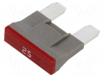 Fuse: fuse | 25A | 58VDC | automotive | 30mm | MAXI
