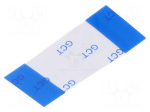 FFC tape | Cores: 24 | Tape ph: 0.5mm | L: 30mm | 500mA | 60V | FFC5-TIN
