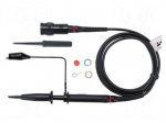 Probe: for oscilloscope | passive | 200MHz | Uin max: 600V | BNC plug