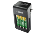 Patareisid, akusid ja laadijaid // Akulaadija AA, AAA, Li-Ion, C, D // 75-474# Ładowarka lcd plug+4xaa 2100mah varta 56706`