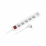 Elektrimaterjalid // Elektri laiendid, Pikendusjuhtmete, hajutuste ja UK ja USA adapterite komplekt // Przedłużacz sieciowy Rebel 5 gniazd + 2 gniazda USB z wyłącznikiem- 3m