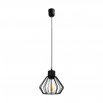 Uued tooted // PINO lampa wisząca, moc max. 1x60W, E27, czarna