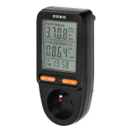 Uued tooted // Watomierz, kalkulator energii z wyświetlaczem LCD, czarny