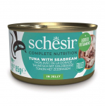SCHESIR in jelly Tuna with sea bream - wet cat food - 85 g