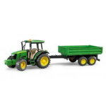 Bruder - John Deere 5115M mit BordwandanhĂ&curren;nger